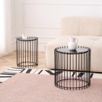 Τραπεζάκια σαλονιού Temporal Lite-Mauro