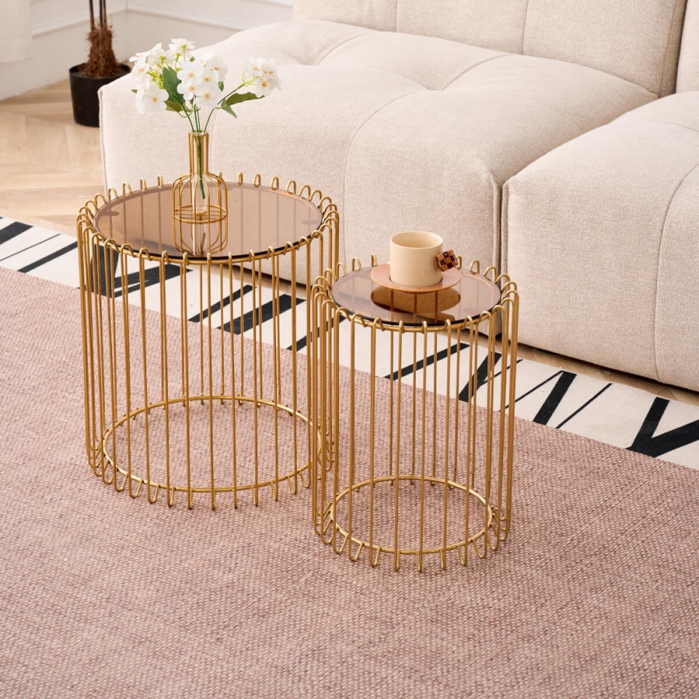 Τραπεζάκια σαλονιού Temporal Lite-Xruso