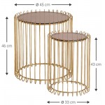 Τραπεζάκια σαλονιού Temporal Lite-Xruso