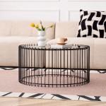 Τραπεζάκι σαλονιού Temporal Round-Mauro