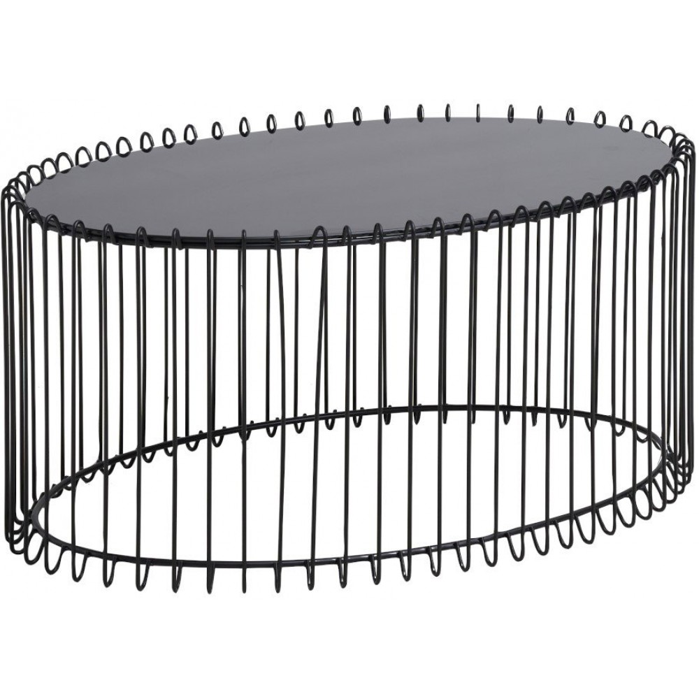 Τραπεζάκι σαλονιού Temporal Oval 90x60x40.5