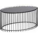 Τραπεζάκι σαλονιού Temporal Oval-Mauro