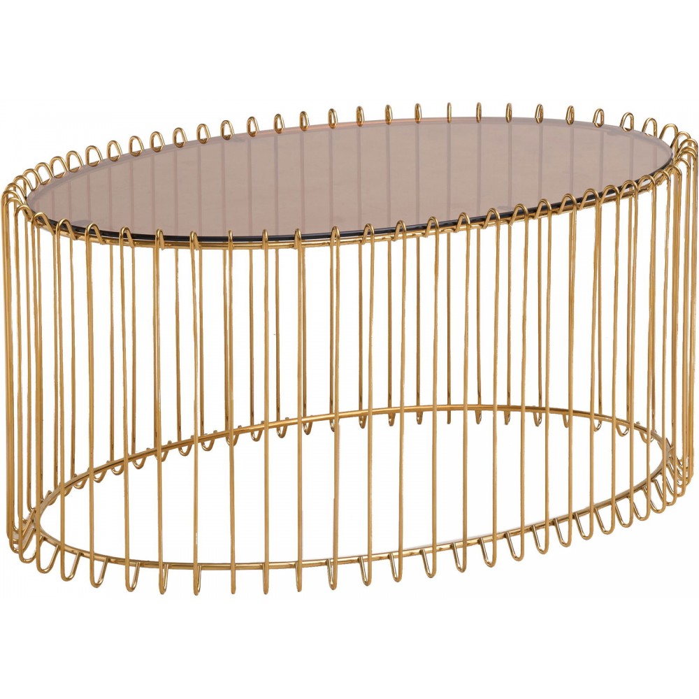 Τραπεζάκι σαλονιού Temporal Oval-Xruso