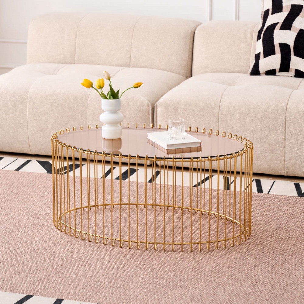 Τραπεζάκι σαλονιού Temporal Oval-Xruso