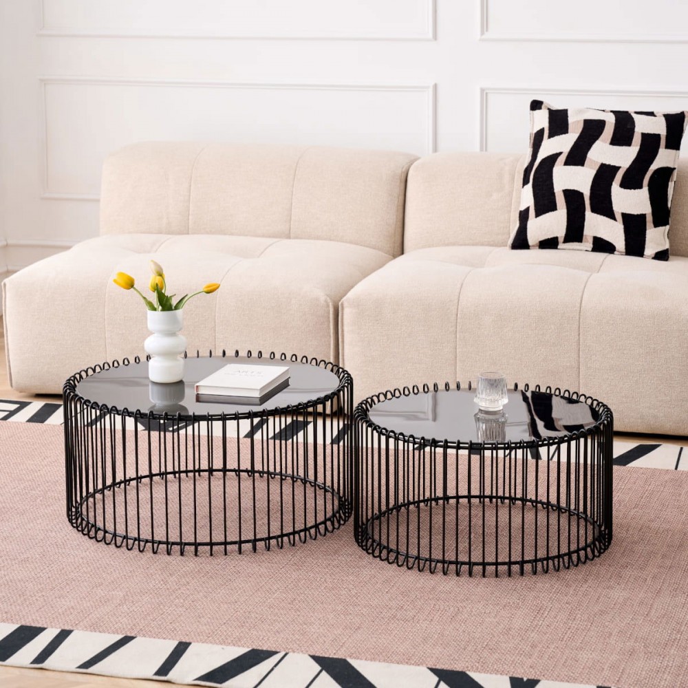 Τραπεζάκια σαλονιού Temporal Nest-Mauro