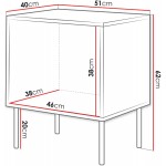 Κομοδίνο Inserto 1D-Cashmere