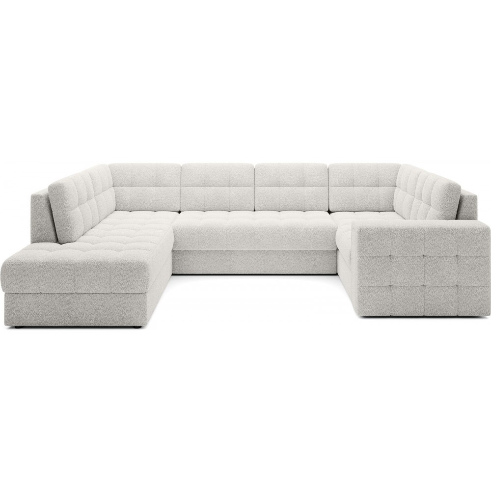 Γωνιακός καναπές Bale U-Leuko-Αριστερή