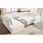 Γωνιακός καναπές Bale U-Leuko-Αριστερή