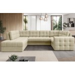 Γωνιακός καναπές Bale U-Ekrou-Αριστερή