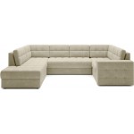 Γωνιακός καναπές Bale U-Ekrou-Αριστερή