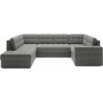 Γωνιακός καναπές Bale U-Gkri Skouro-Αριστερή