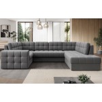 Γωνιακός καναπές Bale U-Gkri Skouro-Δεξιά