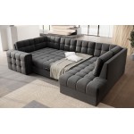 Γωνιακός καναπές Bale U-Anthraki-Δεξιά