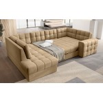 Γωνιακός καναπές Bale U-Mpez Skouro-Αριστερή