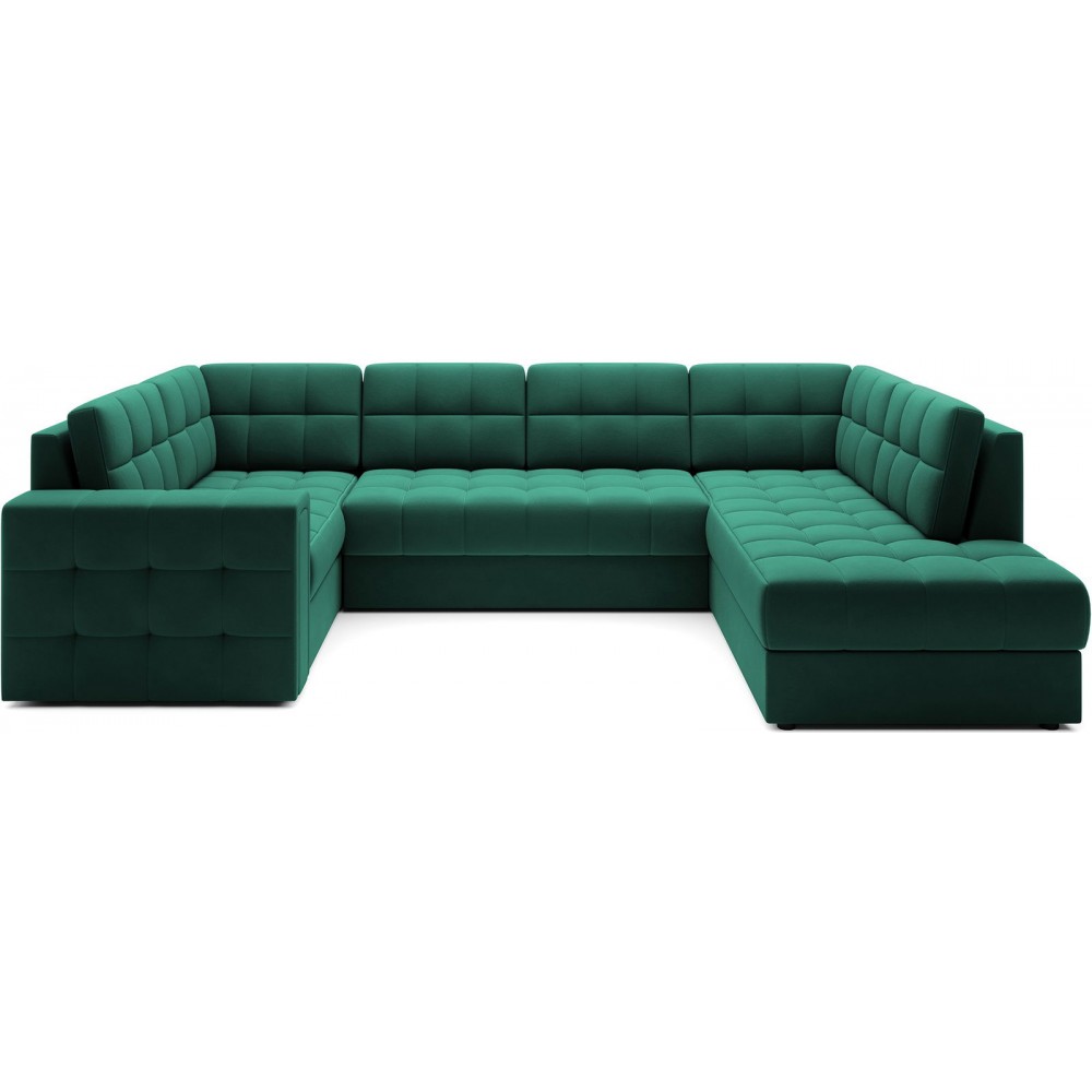 Γωνιακός καναπές Bale U-Prasino-Δεξιά