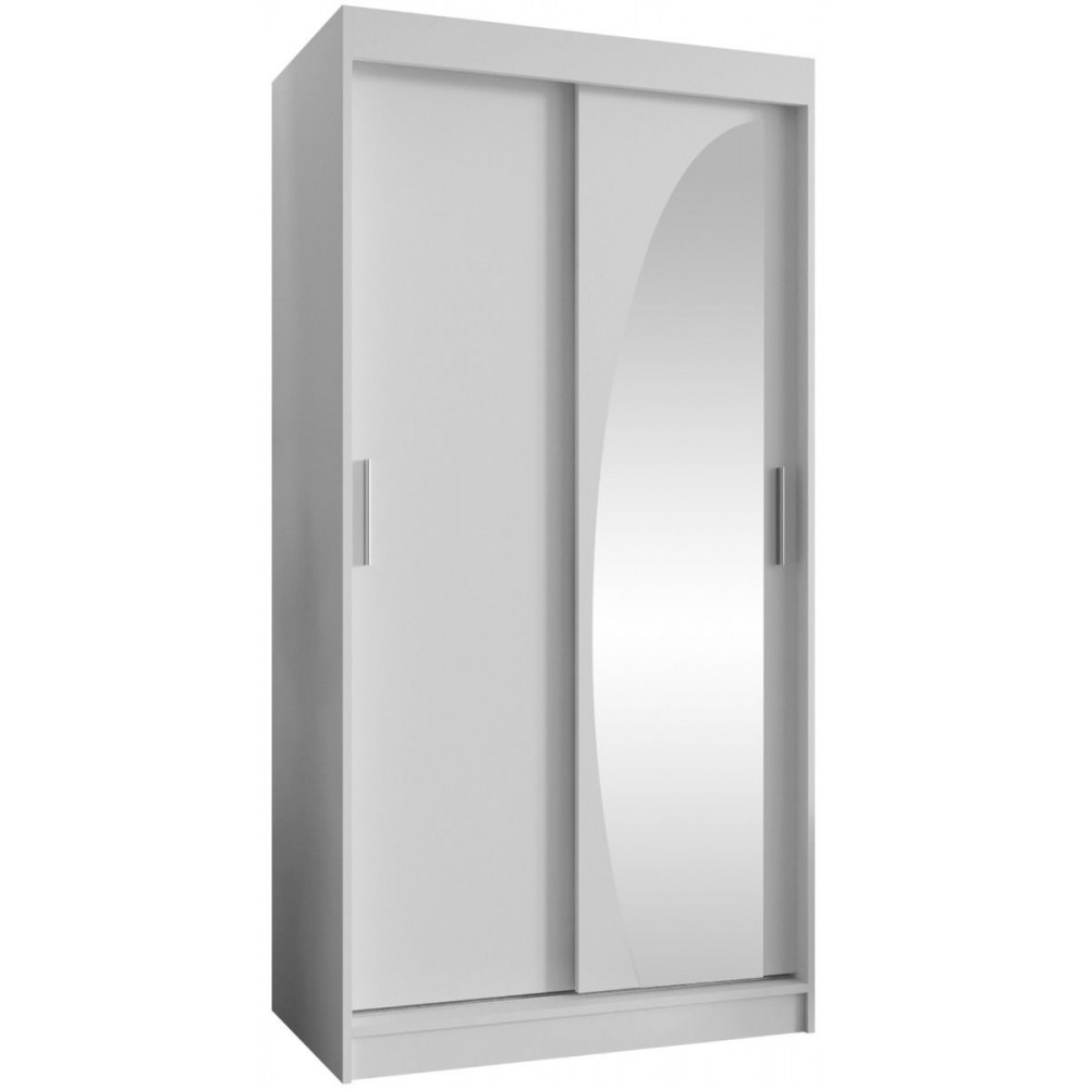 Ντουλάπα Wika συρόμενη-Leuko-Μήκος: 100 εκ.