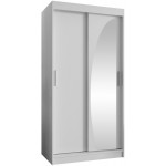 Ντουλάπα Wika συρόμενη-Leuko-Μήκος: 100 εκ.