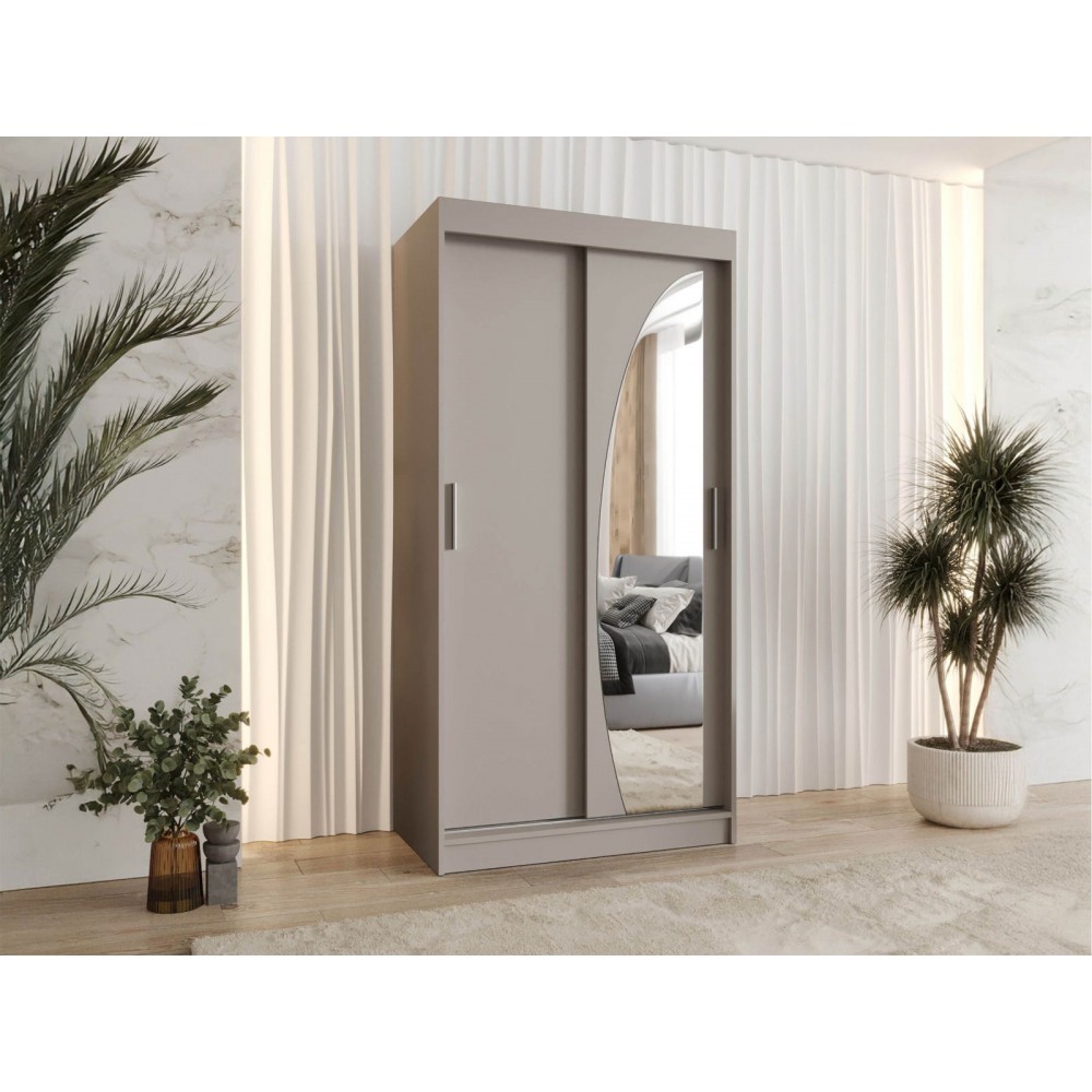 Ντουλάπα Wika 100 συρόμενη-Cashmere