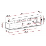 Έπιπλο τηλεόρασης Bron-Anthraki