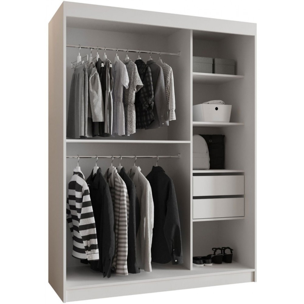 Ντουλάπα Wika 150 συρόμενη-Leuko