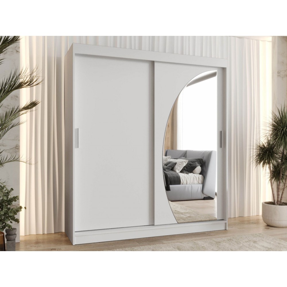 Ντουλάπα Wika 180 συρόμενη-Leuko