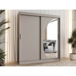 Ντουλάπα Wika 180 συρόμενη-Cashmere