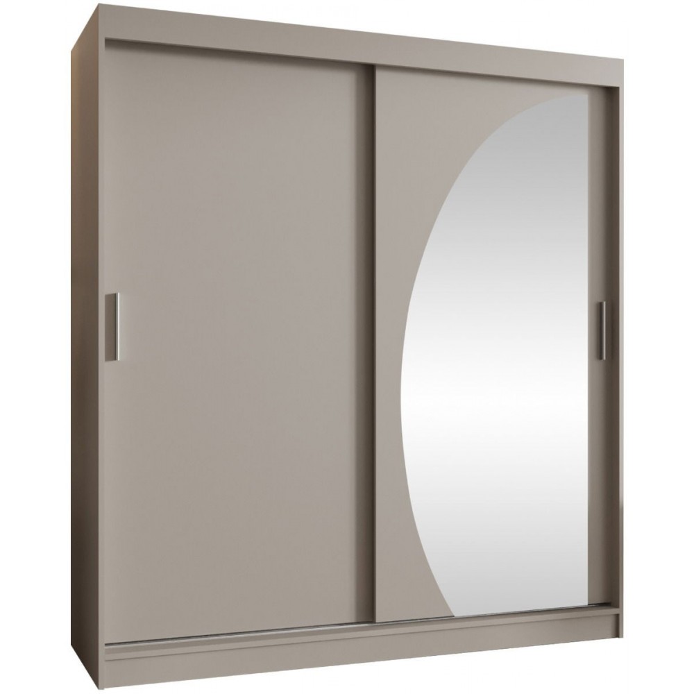 Ντουλάπα Wika 180 συρόμενη-Cashmere