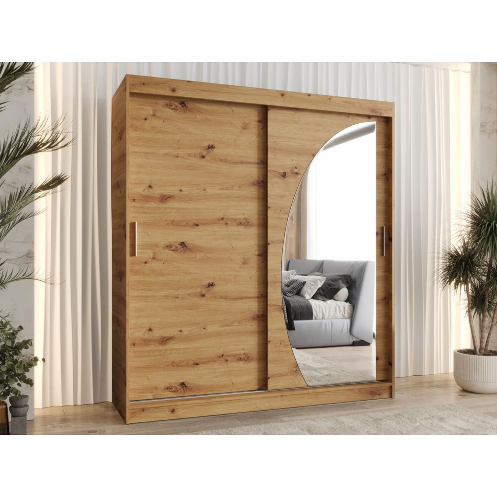 Ντουλάπα Wika 180 συρόμενη-Artisan