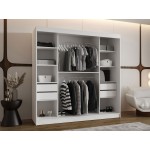 Ντουλάπα Wika 200 συρόμενη-Leuko