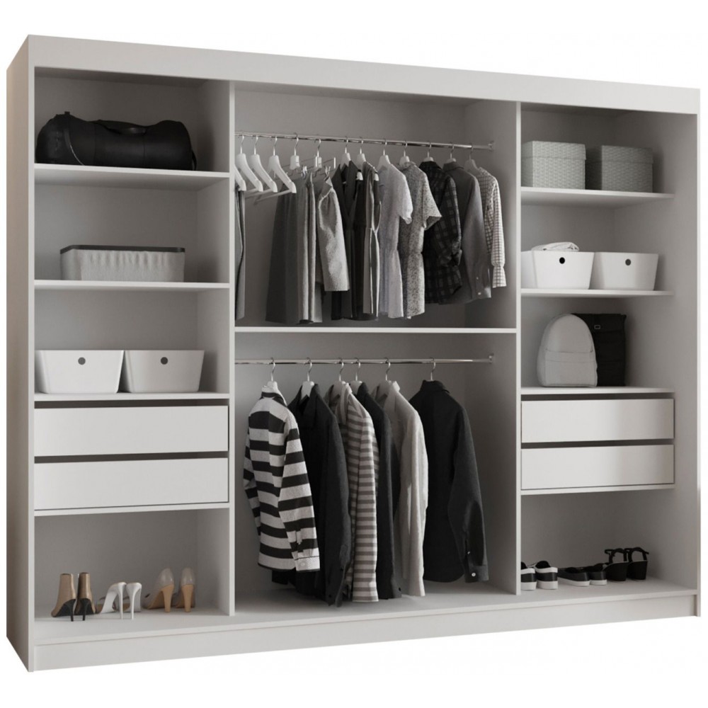 Ντουλάπα Wika 250 συρόμενη-Cashmere