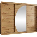 Ντουλάπα Wika Plus συρόμενη 250x62x200