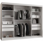 Ντουλάπα Wika Plus συρόμενη 250x62x200