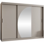 Ντουλάπα Wika Plus συρόμενη 250x62x200
