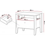 Κομοδίνο Snugly 1S