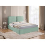 Επενδυμένο κρεβάτι Heaven-Menta-140 x 200