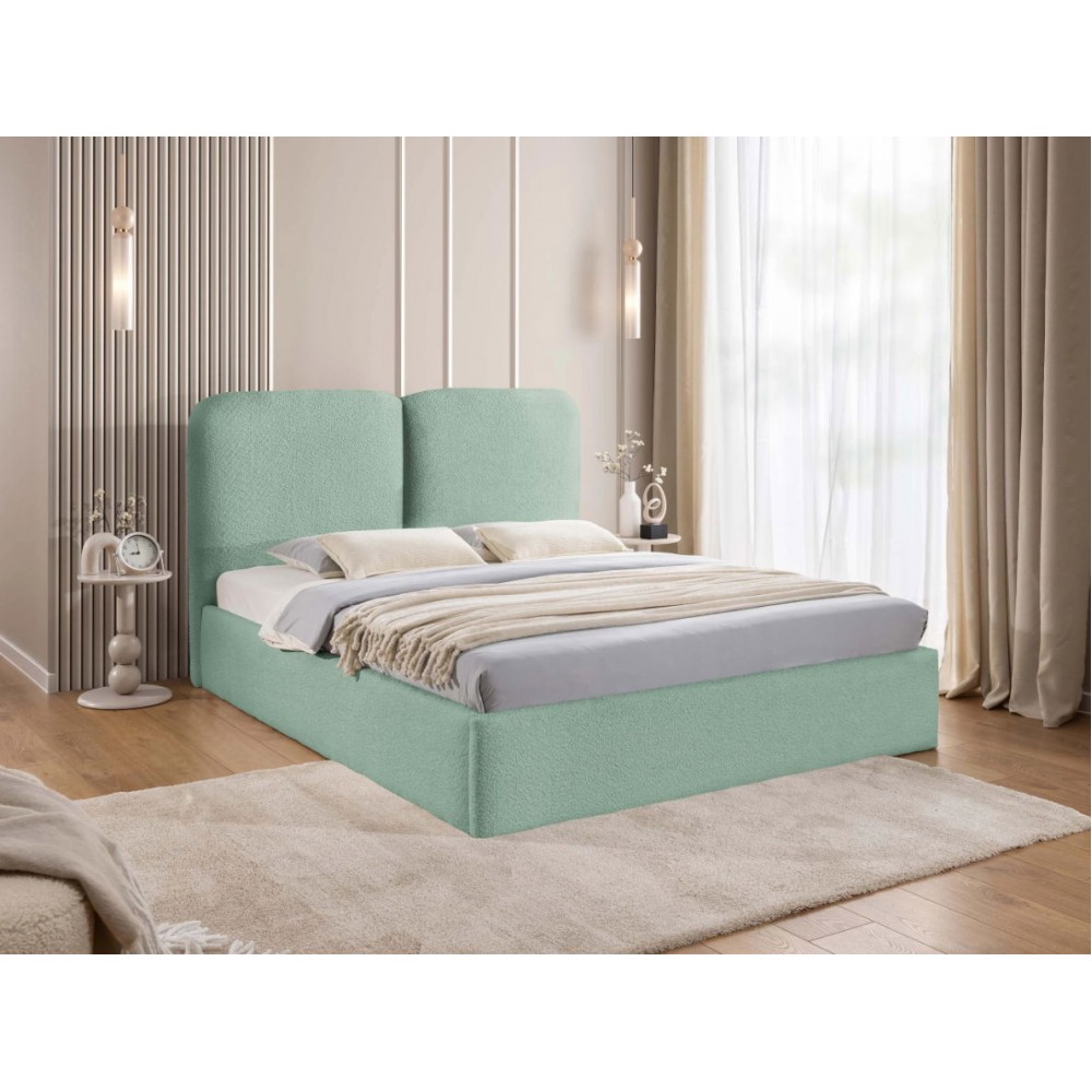 Επενδυμένο κρεβάτι Heaven-Menta-180 x 200