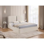 Επενδυμένο κρεβάτι Heaven-Ekrou-180 x 200