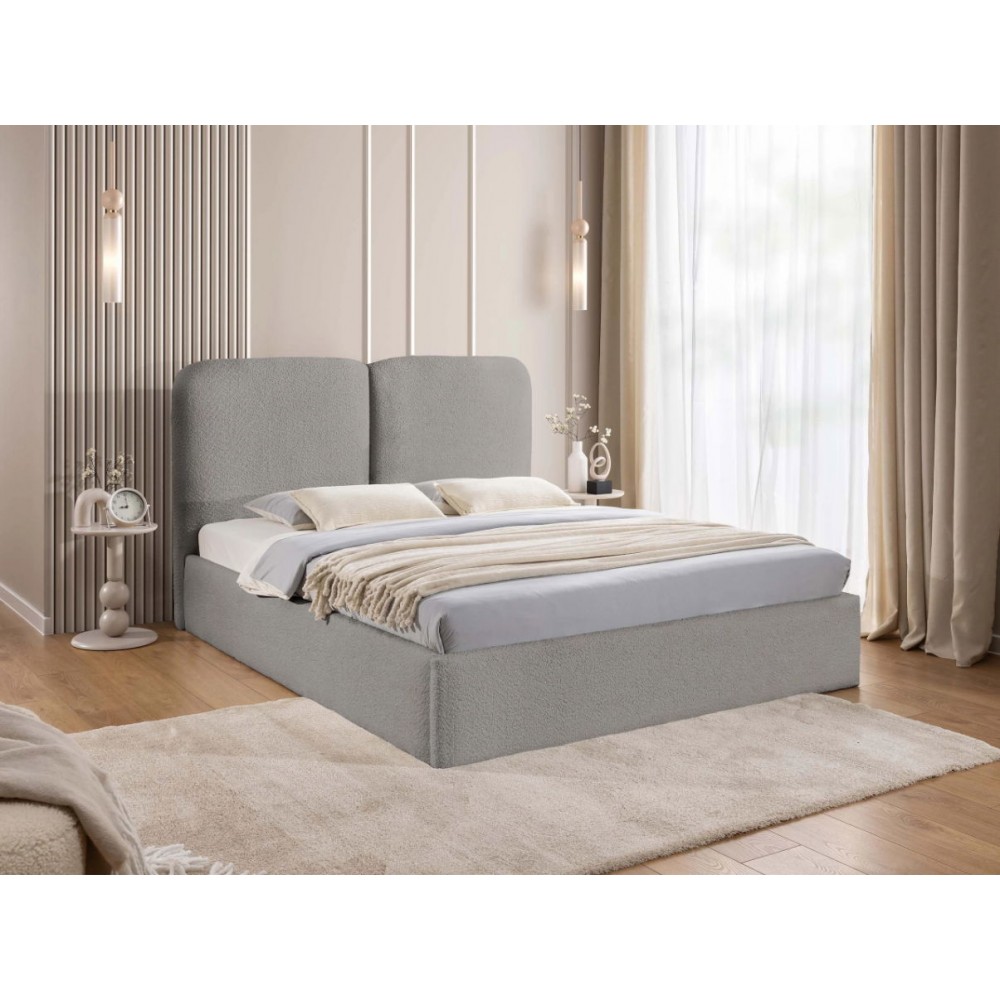 Επενδυμένο κρεβάτι Heaven-Gkri-140 x 200