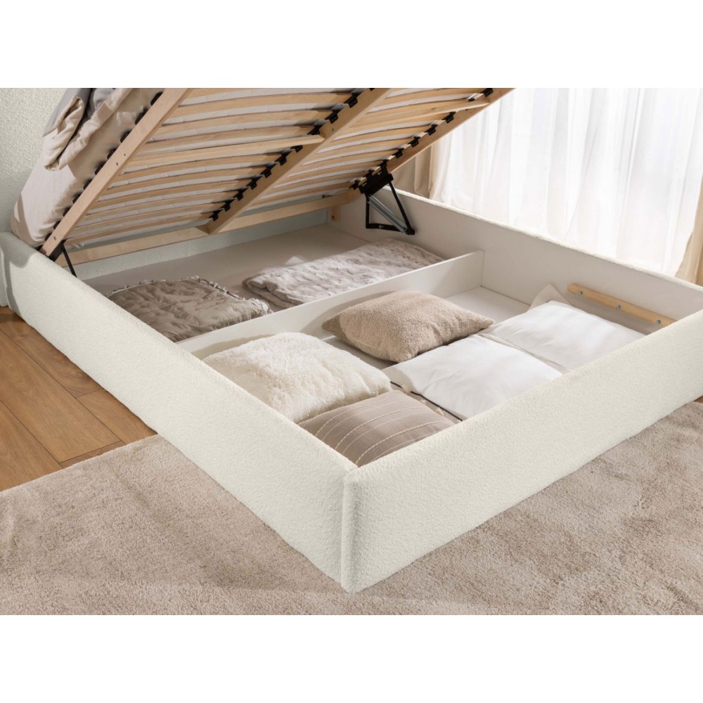 Επενδυμένο κρεβάτι Heaven-Anthraki-160 x 200