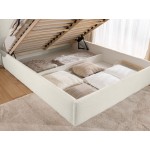 Επενδυμένο κρεβάτι Heaven-Anthraki-160 x 200