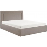 Επενδυμένο κρεβάτι Dream-Silver Gray-140 x 200