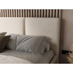 Επενδυμένο κρεβάτι Loren-Mpez Anoixto-140 x 200