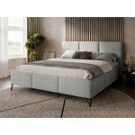 Επενδυμένο κρεβάτι Loren-Gkri Anoixto-180 x 200