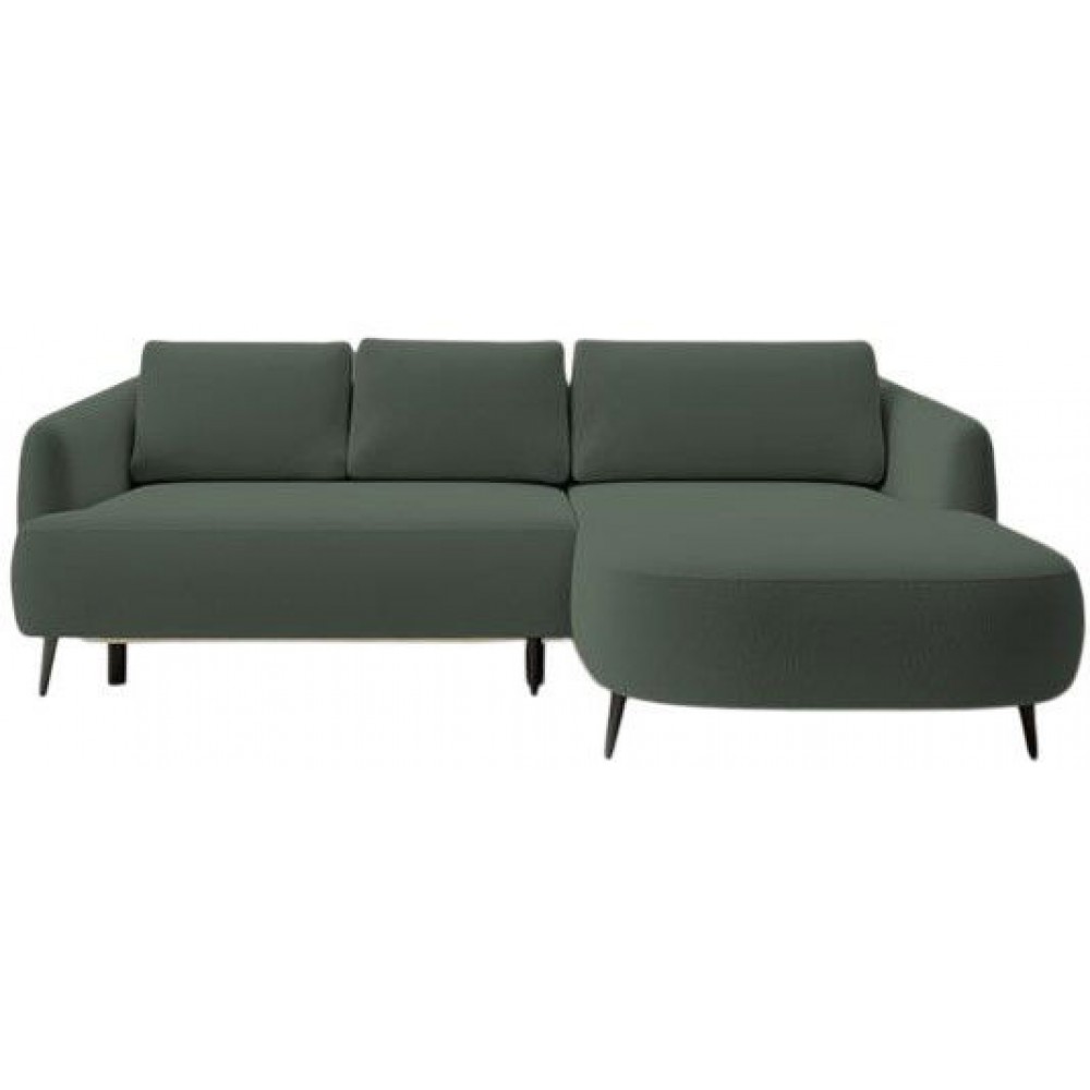 Γωνιακός καναπές Terry Mini-Prasino-Δεξιά