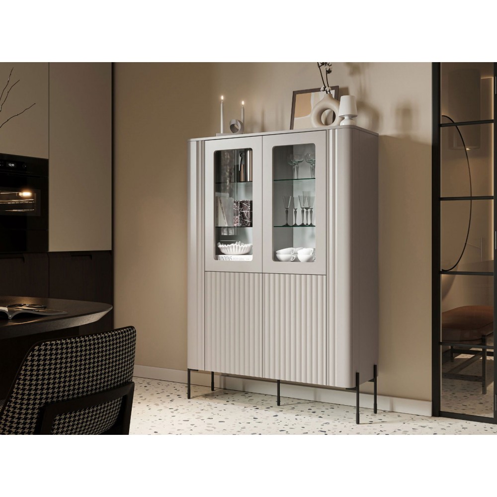 Βιτρίνα Vera 110-Cashmere