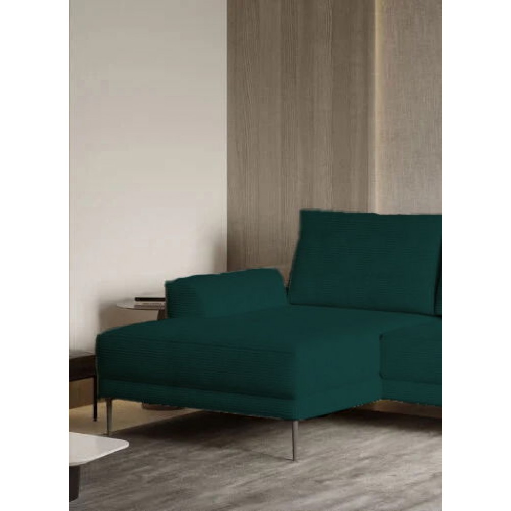 Γωνιακός καναπές Holland Mini-Prasino-Αριστερή