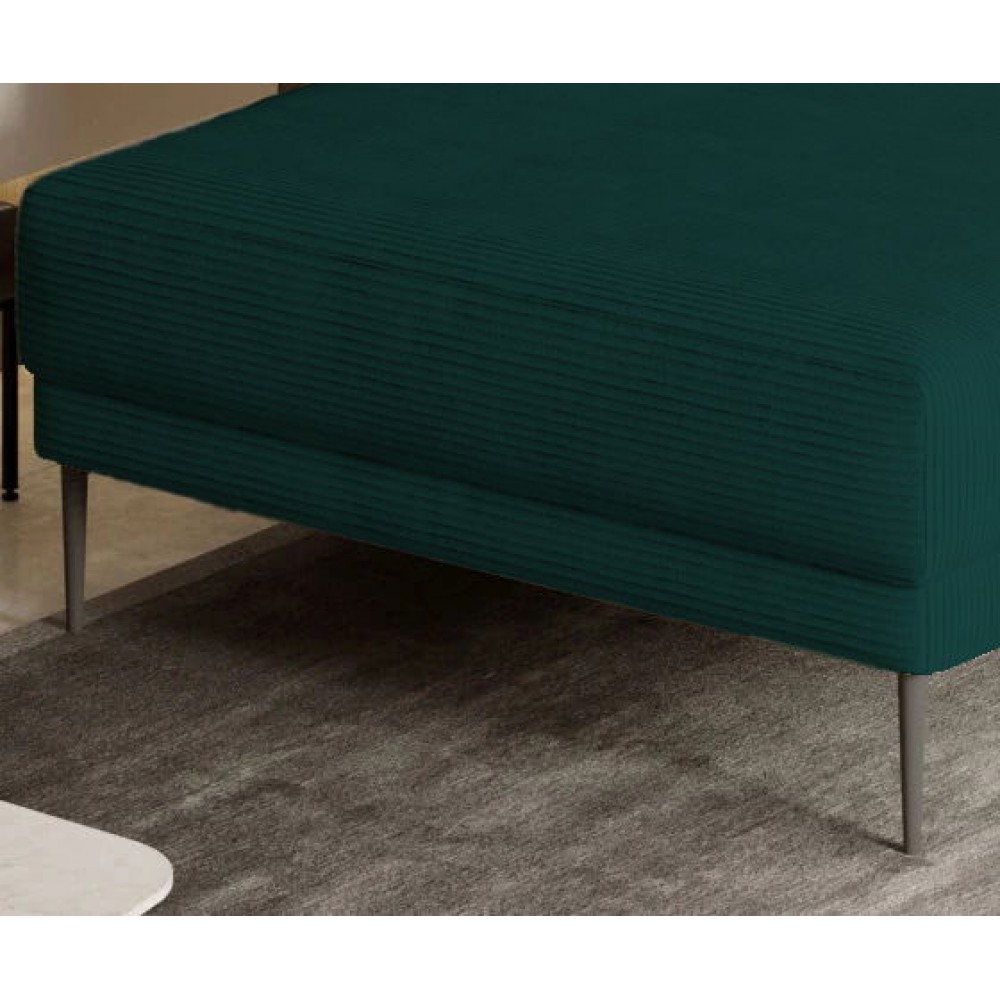 Γωνιακός καναπές Holland Mini-Prasino-Αριστερή