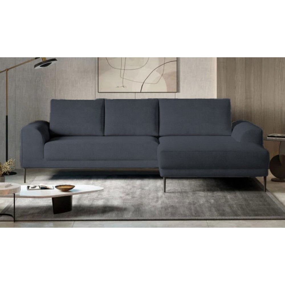 Γωνιακός καναπές Holland Mini-Gkri Skouro-Δεξιά