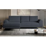 Γωνιακός καναπές Holland Mini-Gkri Skouro-Αριστερή