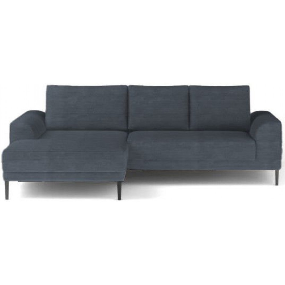 Γωνιακός καναπές Holland Mini-Gkri Skouro-Αριστερή